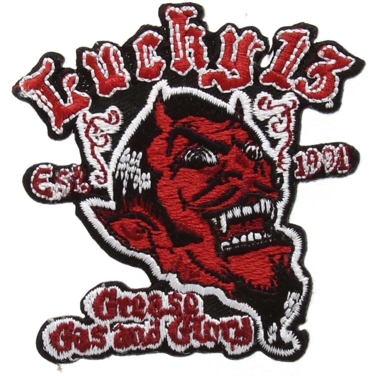 Lucky 13 Grease Gas Glory Patch