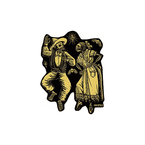 Almera Muertos Sticker