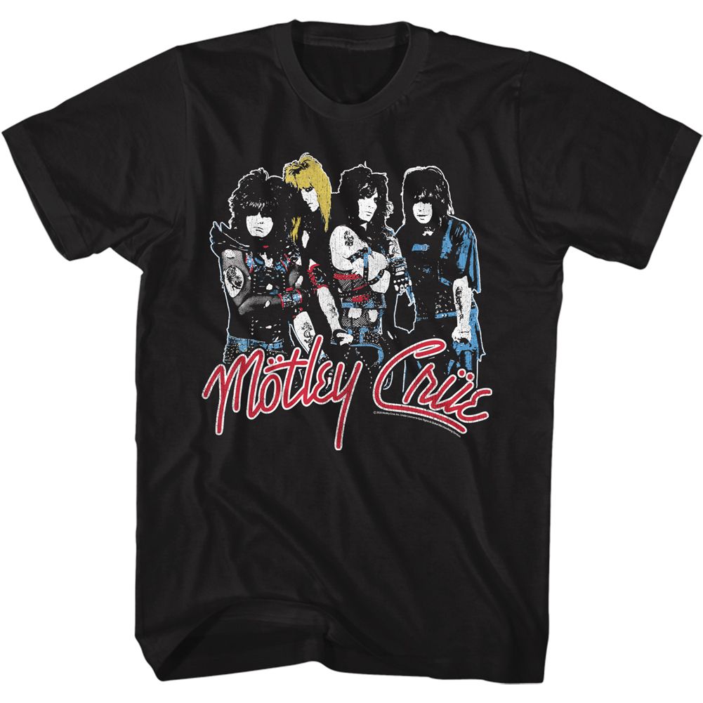 Motley Crue Group Photo T-Shirt