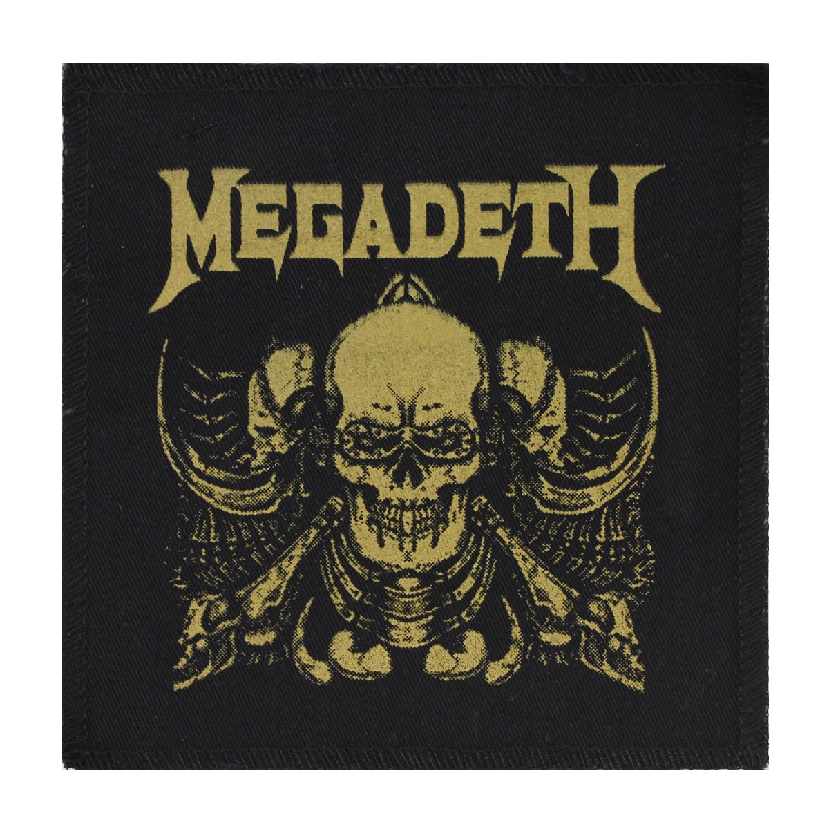 Megadeth Skulls Cloth Patch