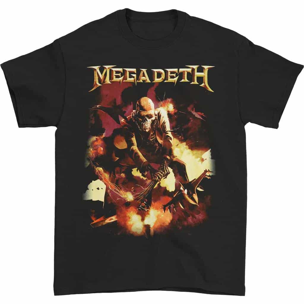 Megadeth Vic Guitar Smash T-Shirt