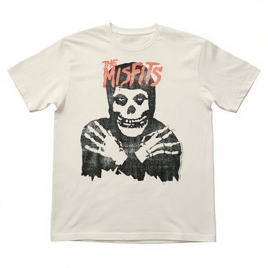 Misfits Crimson Ghost Cream T-Shirt