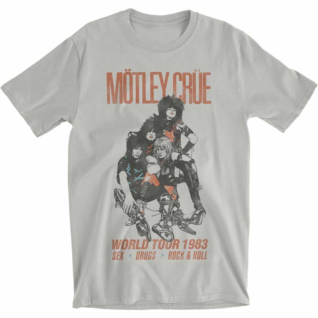 Motley Crue World Tour 1983 T-Shirt