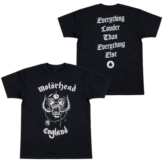 Motörhead England Double Sided T-Shirt