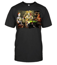 Thumbnail for Slashers Playing Poker T-Shirt