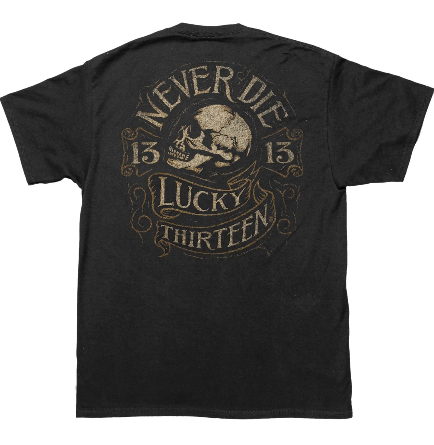 Lucky 13  Never Die T-Shirt