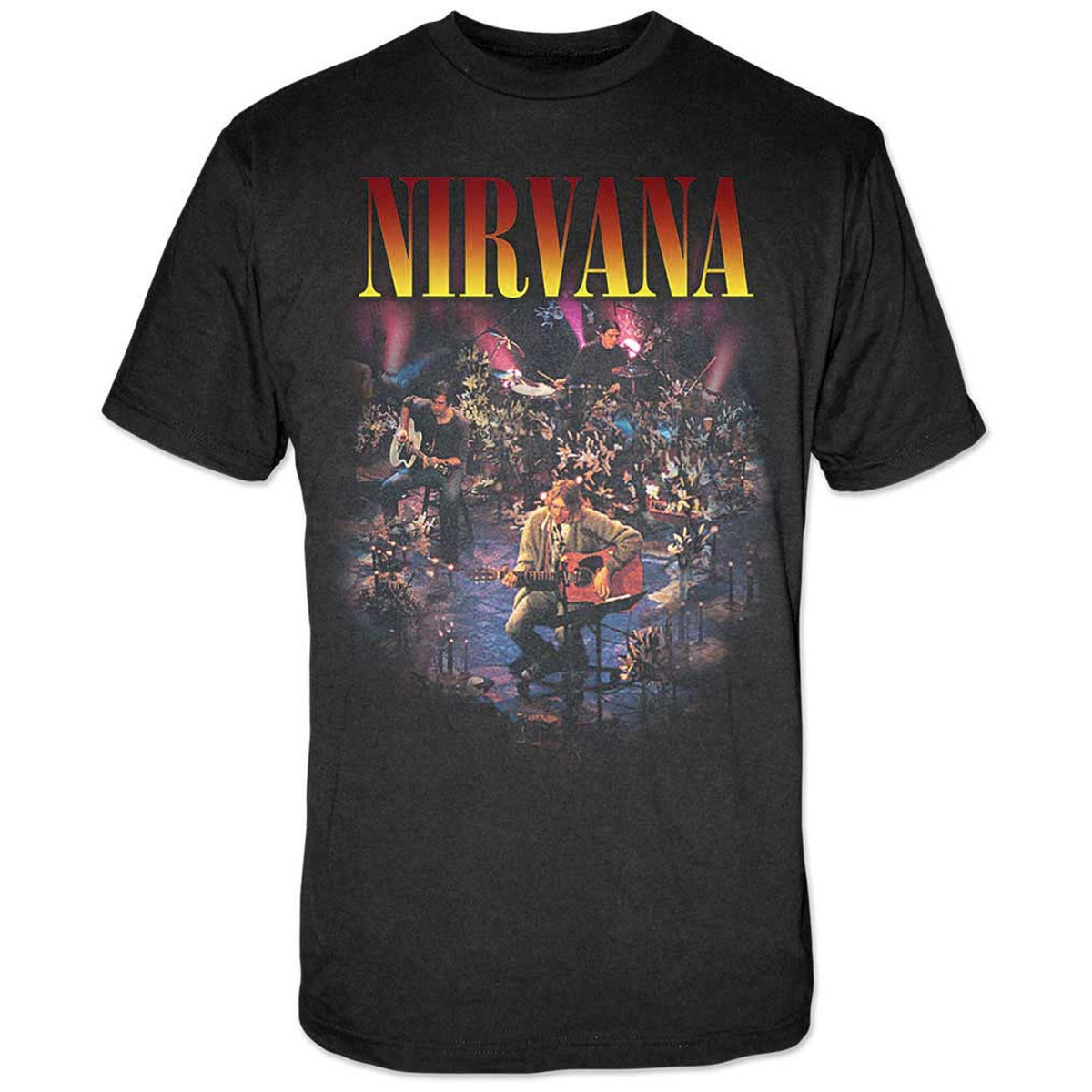 Nirvana Live Concert Photo T-Shirt