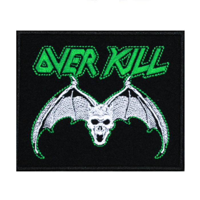 Overkill Embroidered Patch