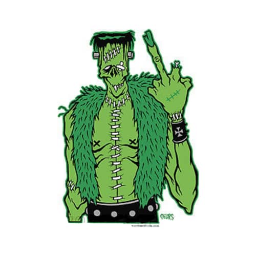 Pigors FU Frankee Sticker