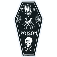 Thumbnail for Pigors Poison Coffin StickerPigors Poison Coffin Sticker