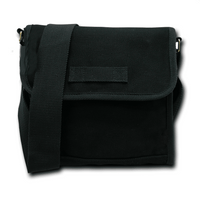 Thumbnail for Black Military Field Messenger Bag