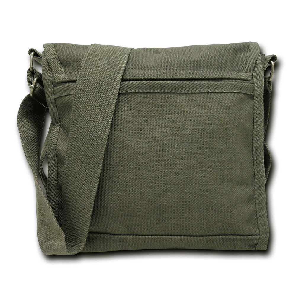 Olive Military Field Messenger Bag