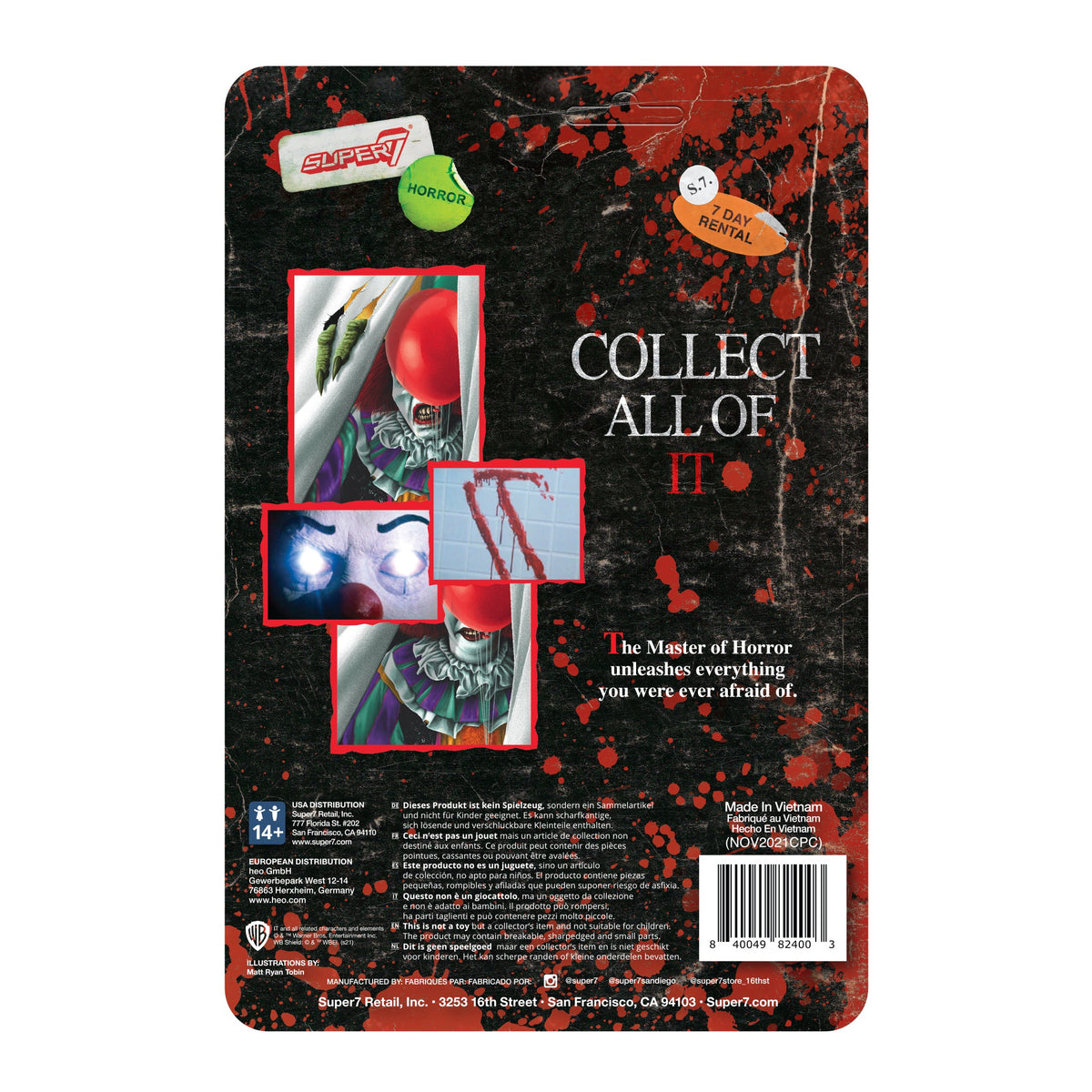 IT Pennywise Figure by Super7
