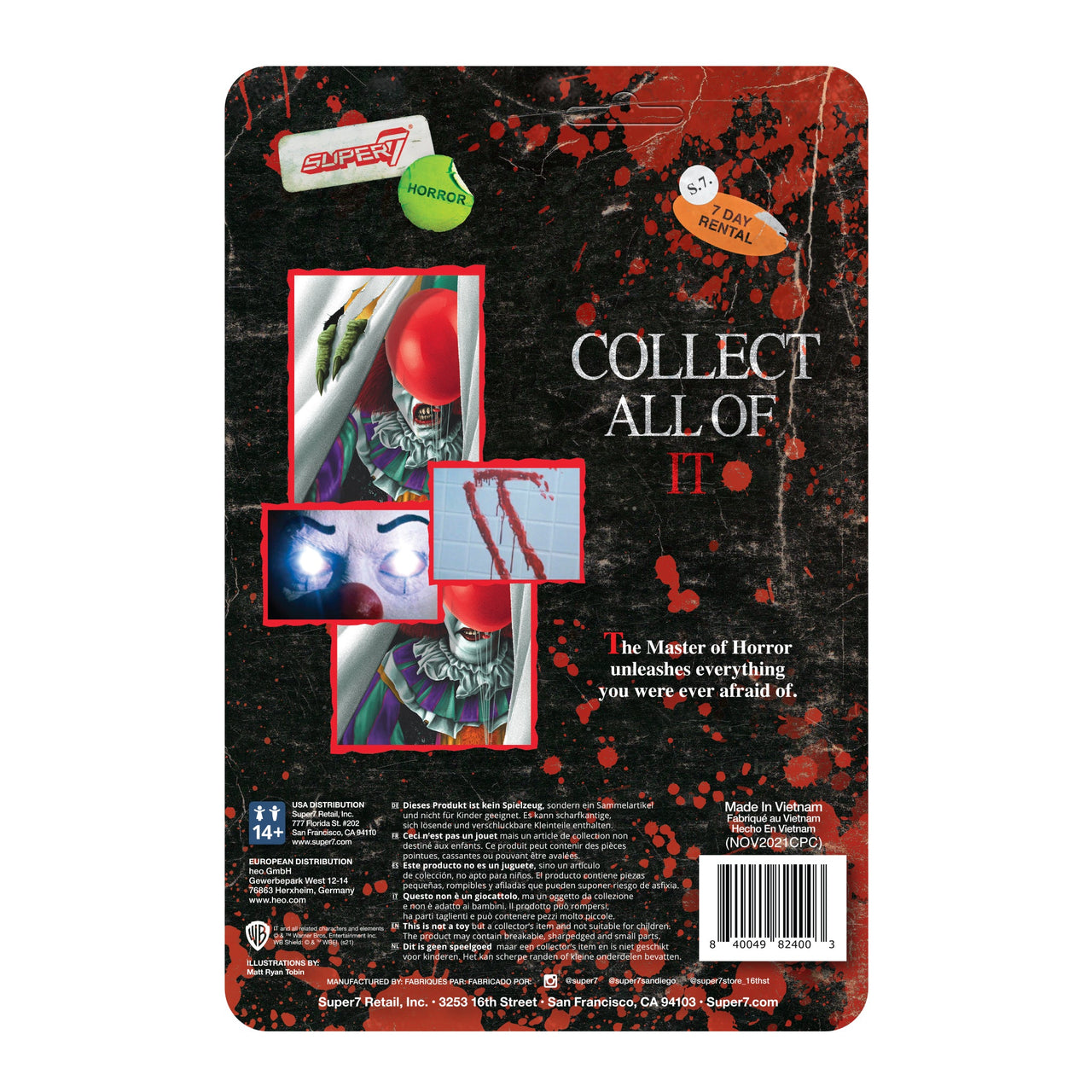 IT Pennywise Figure by Super7