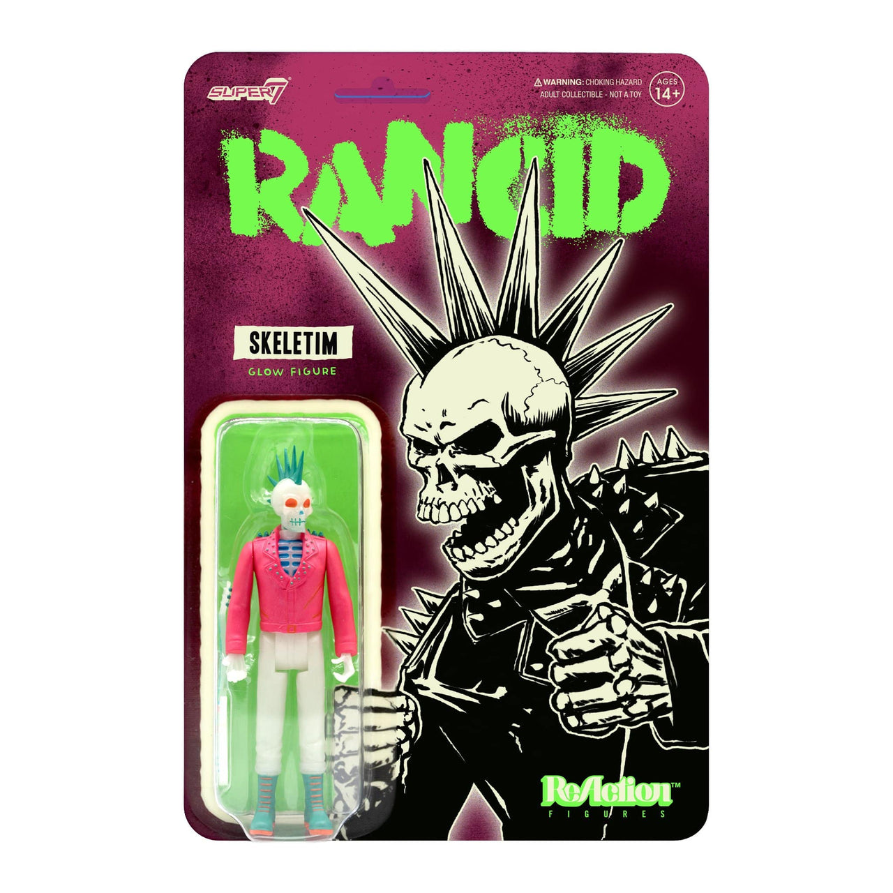 Rancid Skeletim Glow Figure