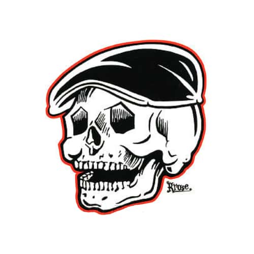 Kruse Rodder Skull Sticker