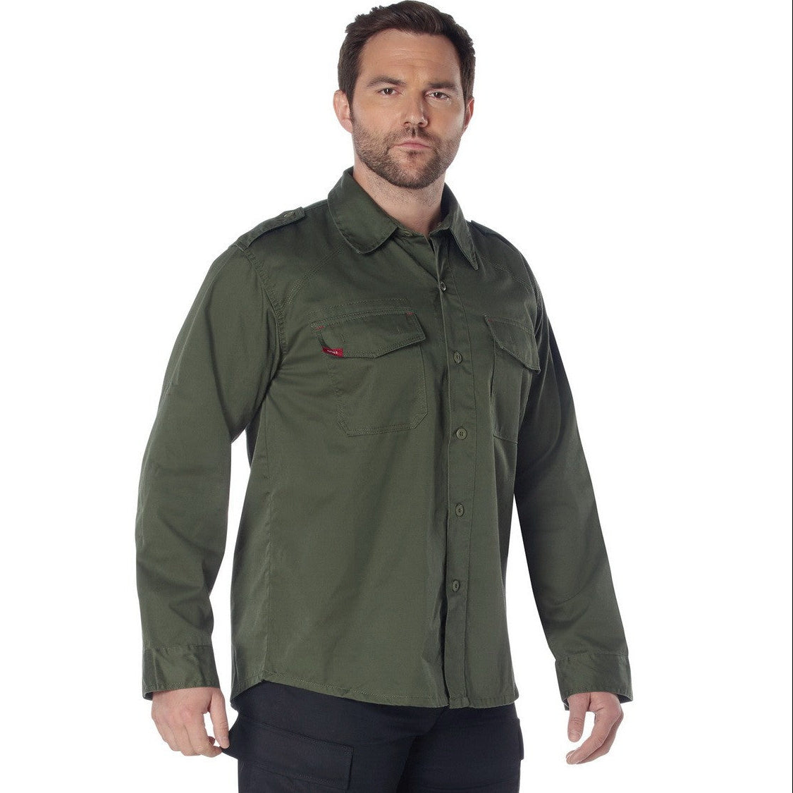 Olive Fatigue Shirt