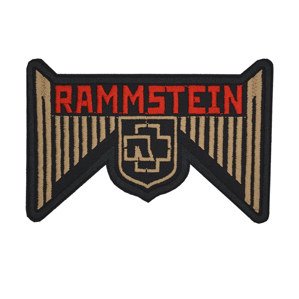 Rammstein Logo Embroidered Patch