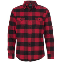 Thumbnail for Red and Black Checkered Flannel