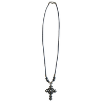 Thumbnail for Skulls Cross Necklace