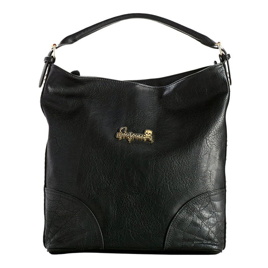 Studs and Web Hobo Purse