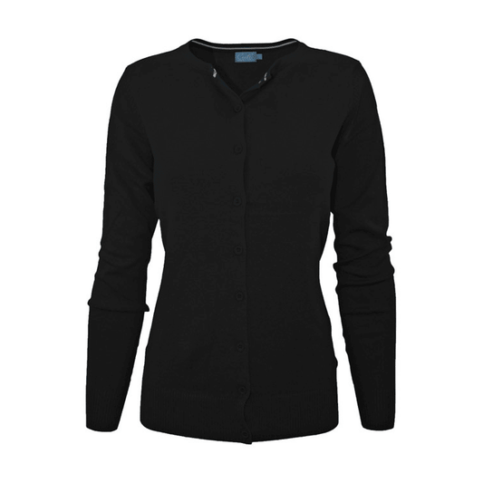 Black Knit Cardigan Sweater