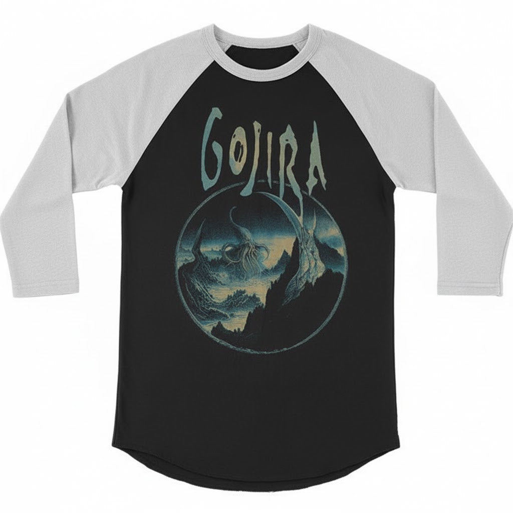 Gojira Sea Creature Raglan T-Shirt