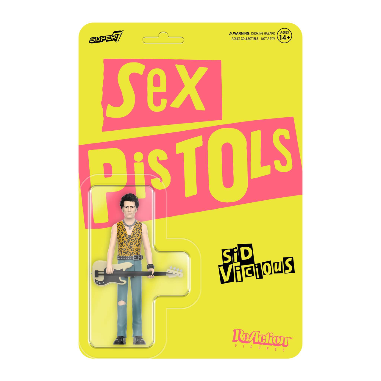 【早いもの勝ち】SEX PISTOLS SID VICIOUS フィギュア Sex Pistols Sid Vicious Figurine by Super7 – Red Zone
