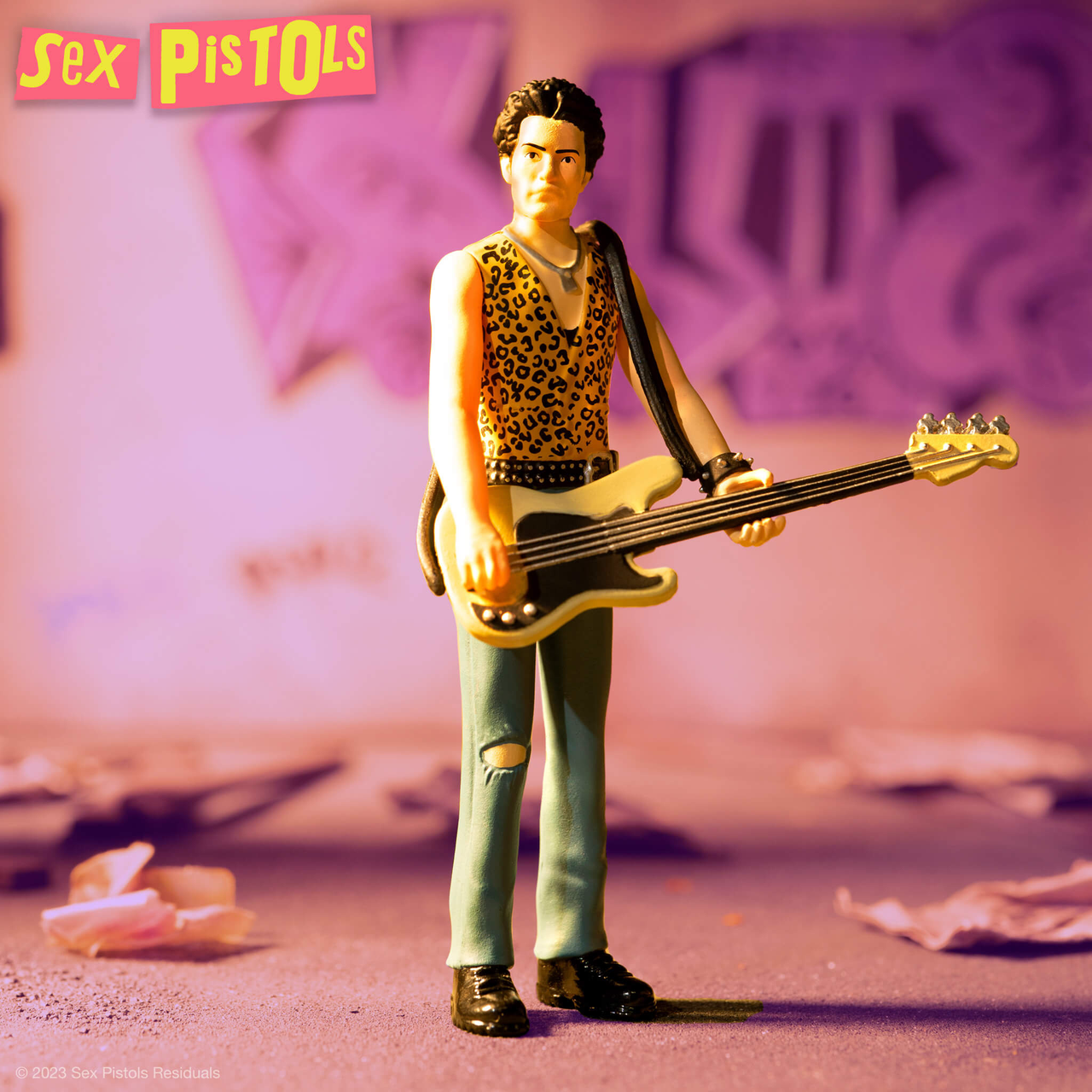 Sex Pistols Sid Vicious Figurine by Super7