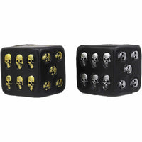 Thumbnail for Silver and Gold Skull Dice Set s2