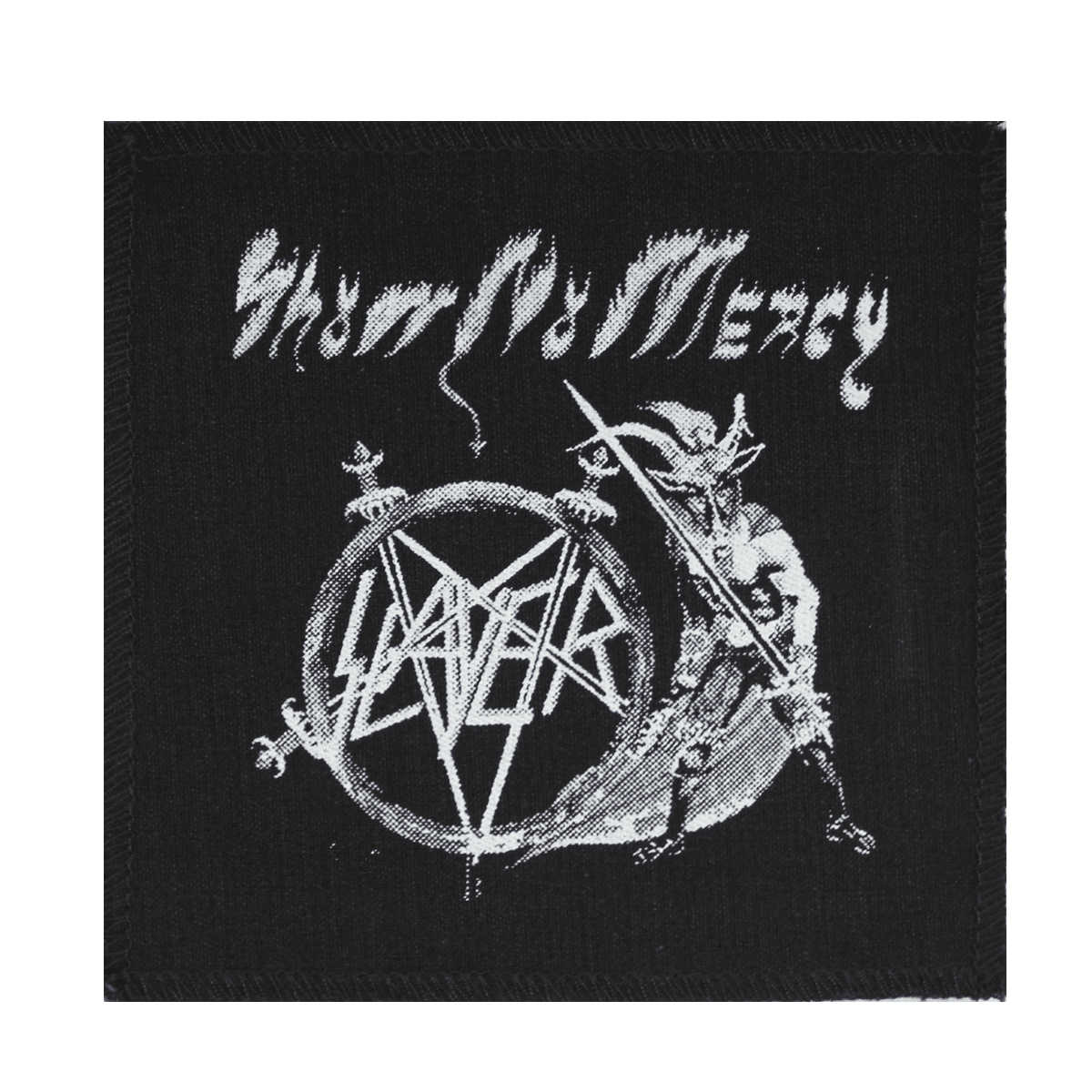 Slayer Show No Mercy Cloth Patch