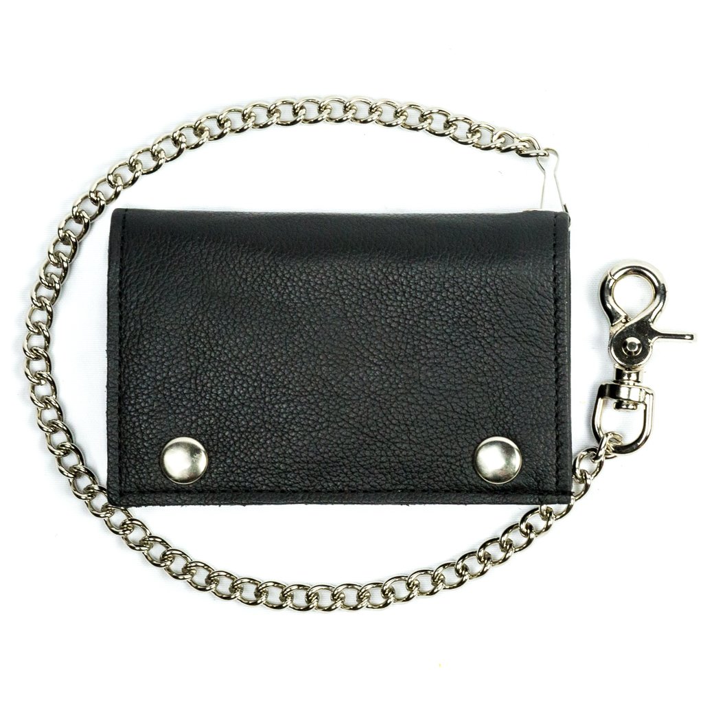 Soft Leather Tri-Fold Wallet