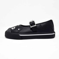 Thumbnail for TUK Black Kitty Mary Jane Toddler Sneaker A9725