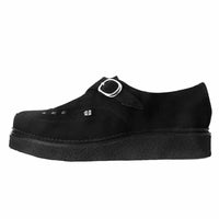 Thumbnail for TUK Black Suede Pointed Original Creeper D9765