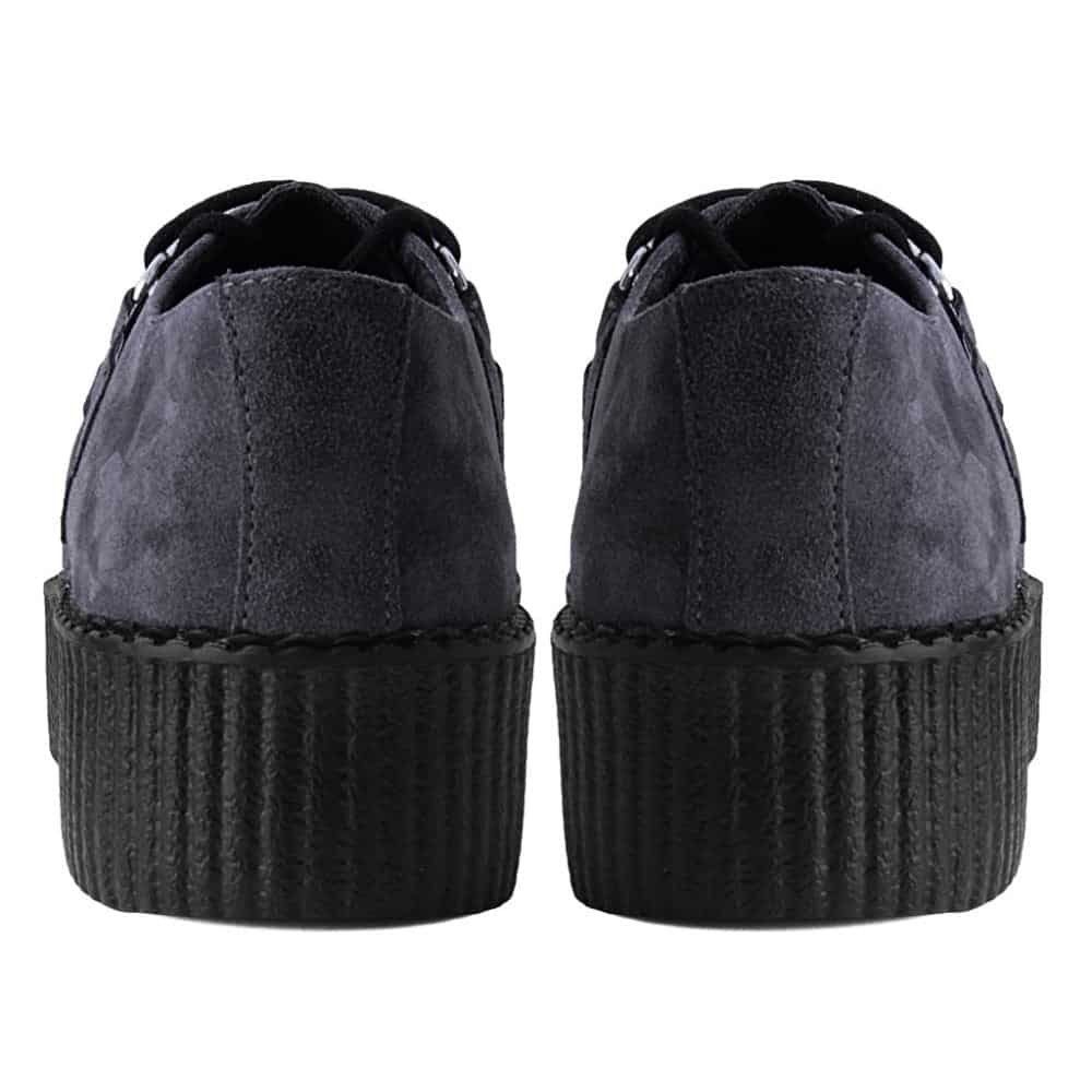 TUK Charcoal Suede Mondo Creeper V9763