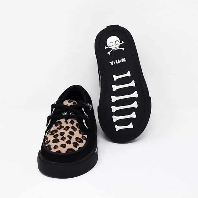 TUK Leopard Toddler Sneaker Creeper A9724