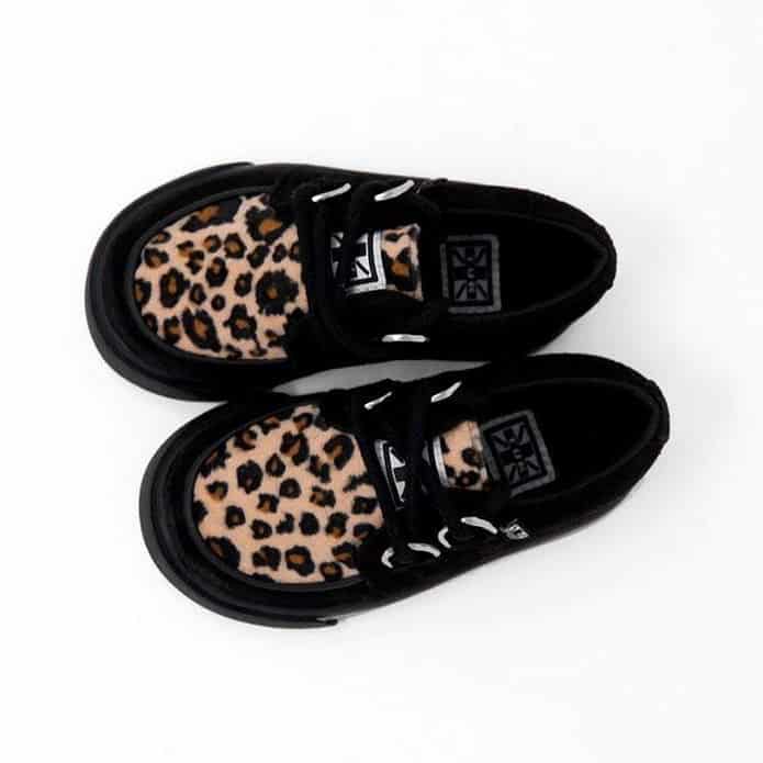 TUK Leopard Toddler Sneaker Creeper A9724