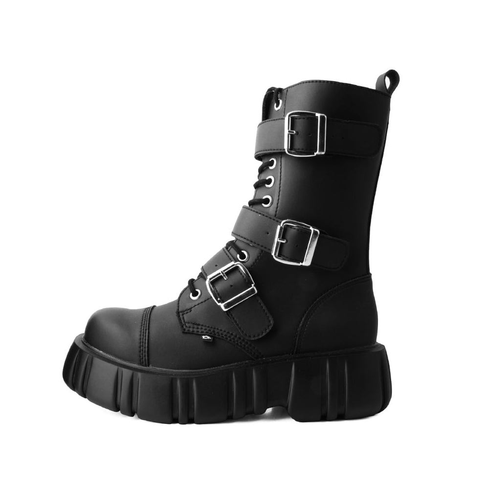 TUK Black TUKskin Platform Airship Boot