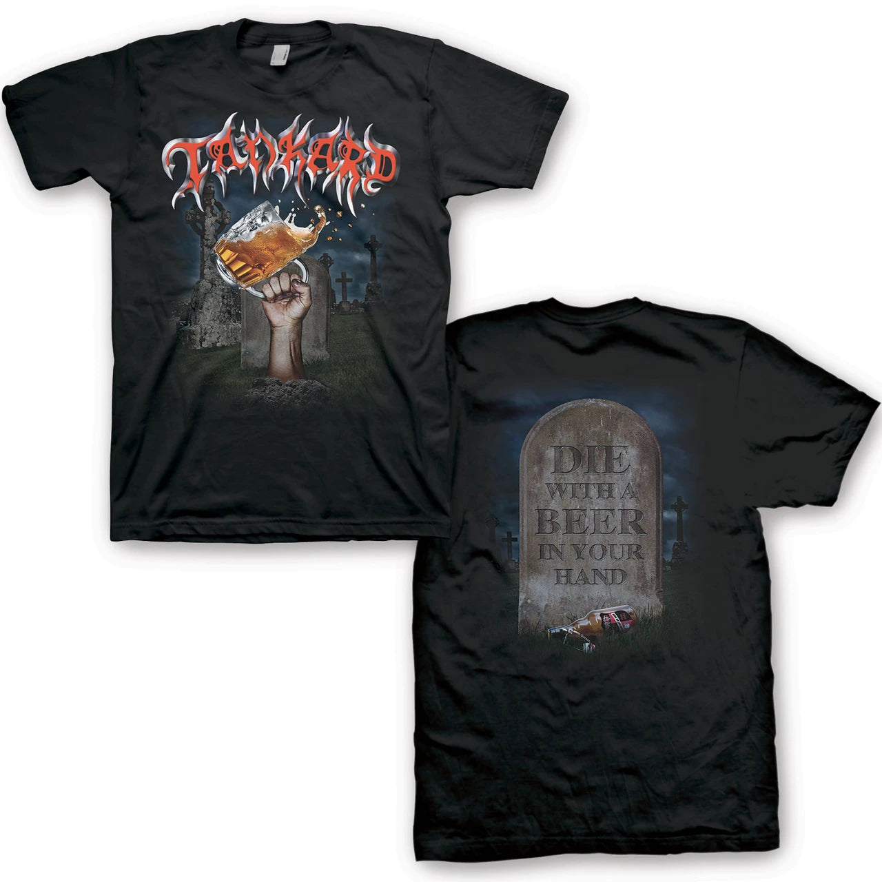 Tankard Die With A Beer T-Shirt