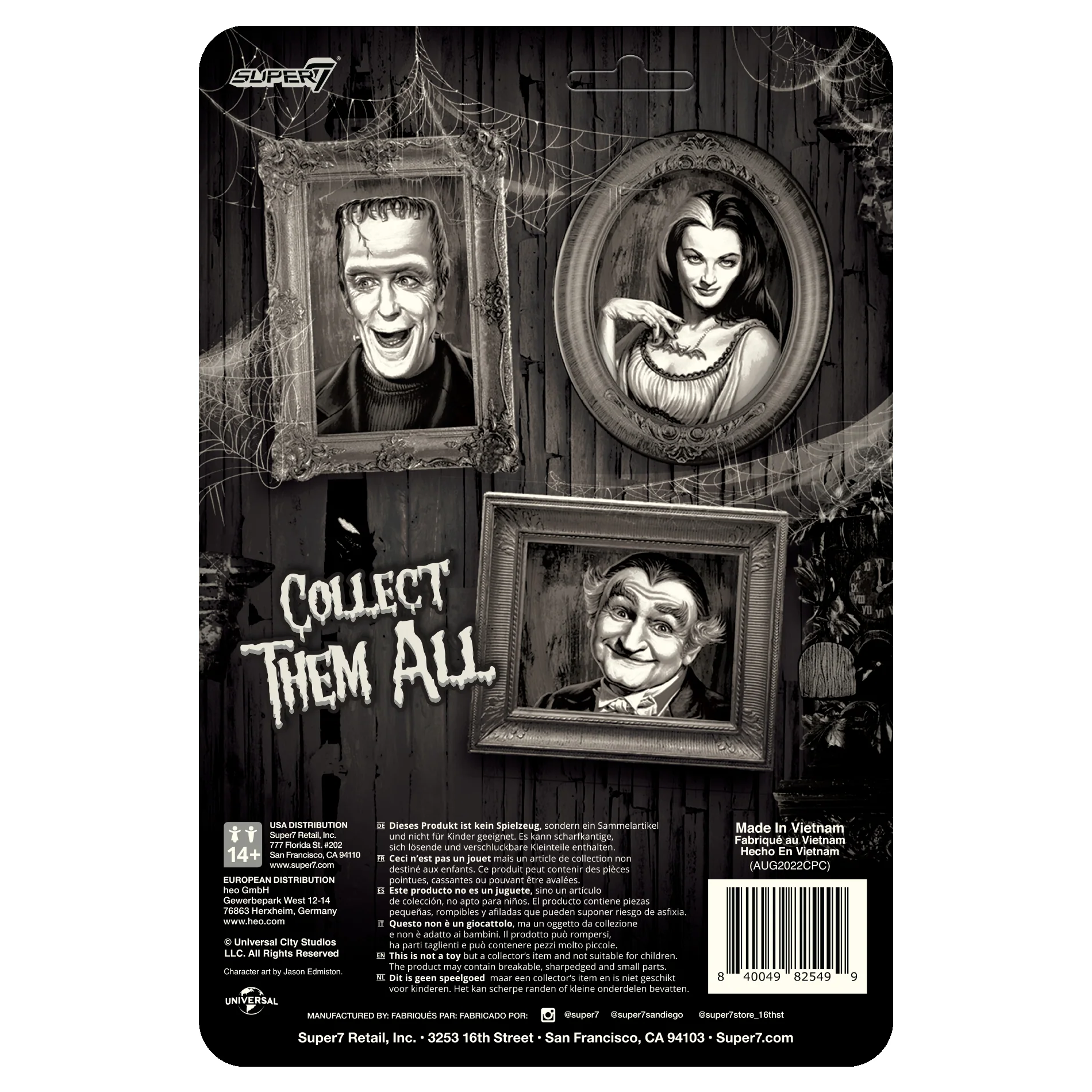 The Munsters Herman Munster Figurine by Super7