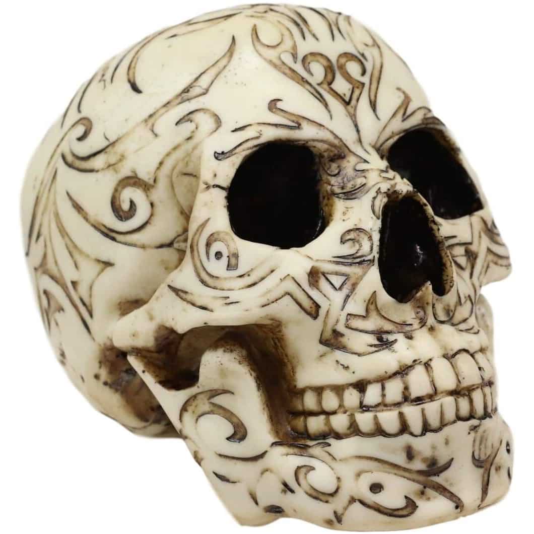 Tribal Pattern Skull Head