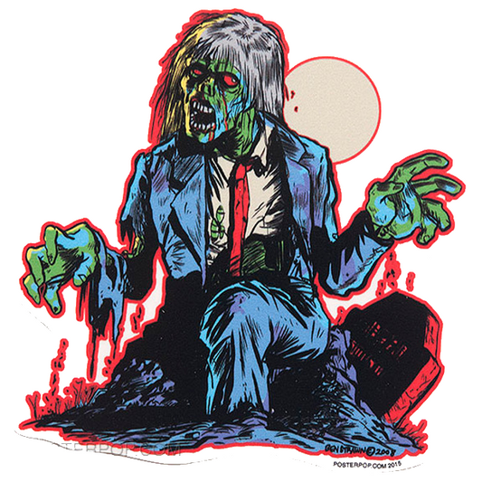 Ben Von Strawn Un-Dead Sticker
