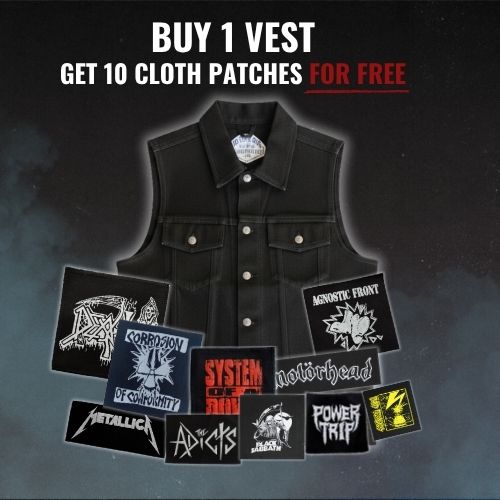 Bundle Battle Vest + 10 Cloth Patches For Free