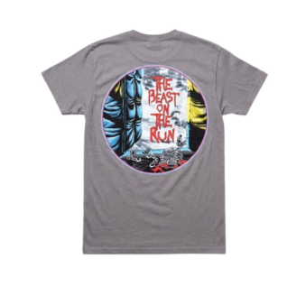 Iron Maiden World Piece Charcoal  T-Shirt
