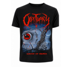 Obituary Cause Of Death T-Shirt