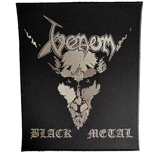 Venom Black Metal Back Patch