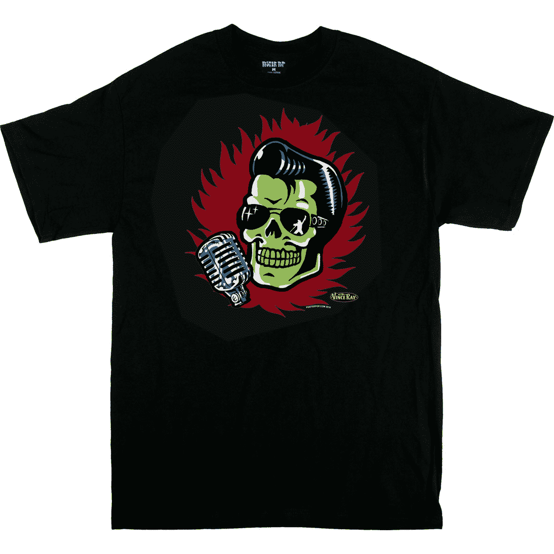 Vince Ray Elvis Skull T-Shirt
