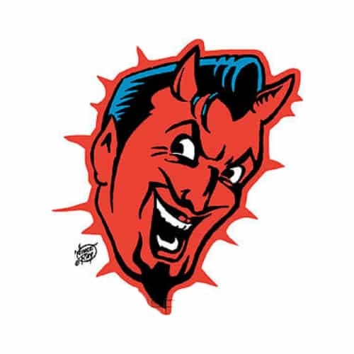 Vince Ray Devil Head Sticker