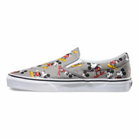 Thumbnail for Vans Disney Classic Slip-On Mickey Mouse Shoe Frost Gray