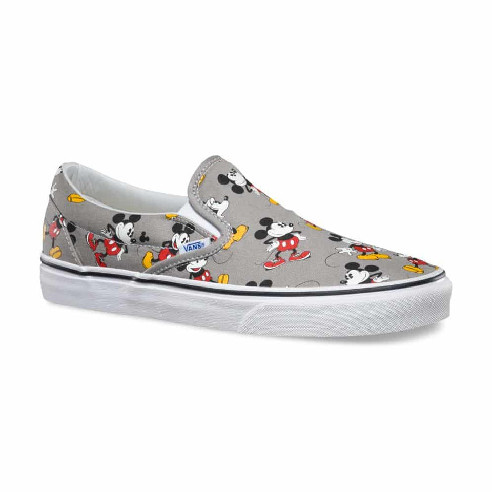 Slip on mickey mouse vans Clearance